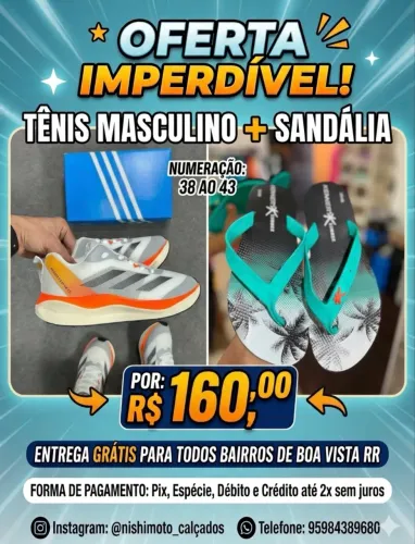 Tênis+sandalia