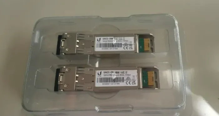 Módulo GBIC Ubiquiti 10G SFP+ UACC-OM-MM-10G-D LC Duplex Multimodo