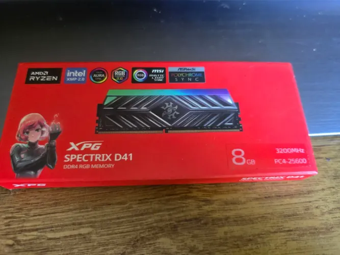 Memória RAM DDR4 3200MHz XPG D41