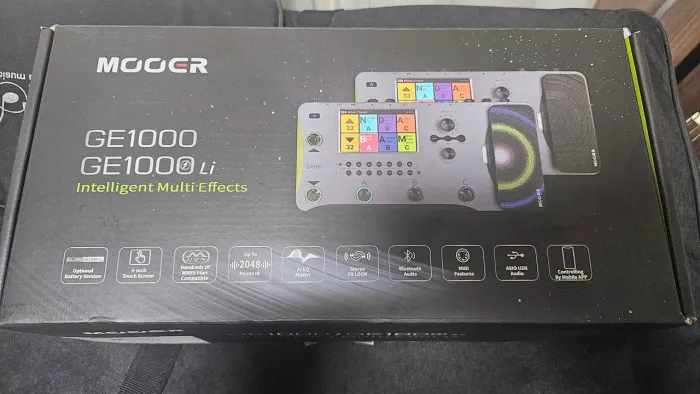Pedaleira Mooer GS1000 lacrada na caixa!