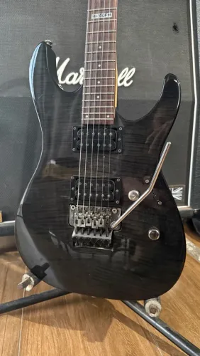 Guitarra LTD MH100fm Floyd Rose