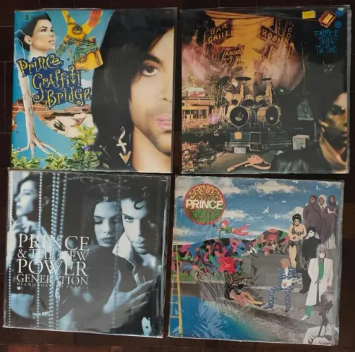 Lp vinil Prince Graffiti Bridge, Diamons and Pearls, Sign of Times, Around the World
