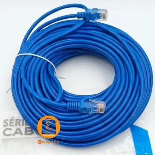 CABO DE REDE RJ45 INTERNET / ETHERNET 5, 10, 15, 20 ou 30 Metros (preço a consultar)