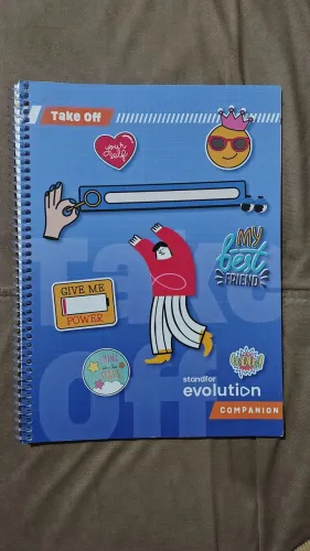 Livro de inglês Standfor Evolution Take off Companion FTD l NOVO - atual l Última unidade