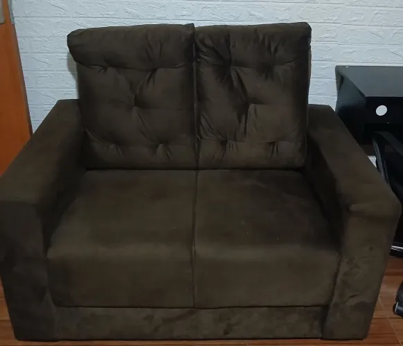 Sofá 2 lugares simples valor R$250,00 não entregamos