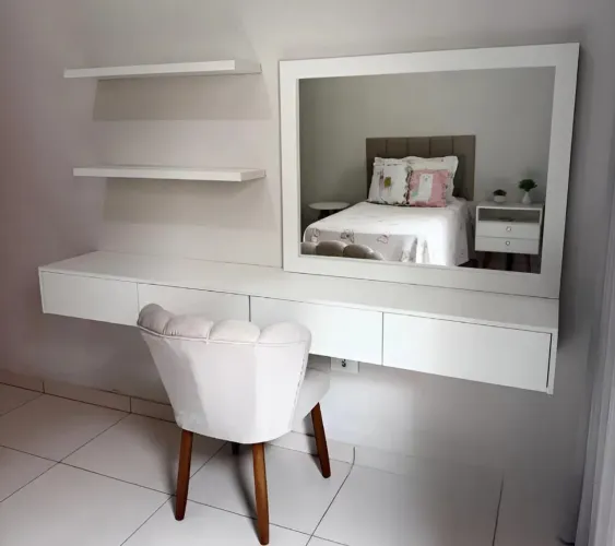 Penteadeira/Escrivaninha Modelo Suspenso