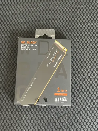 SSD WD Black SN770, 1TB, M.2, PCle Gen4x4, NVMe,