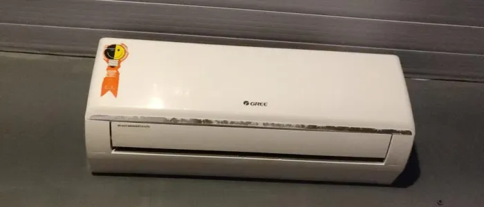 Ar condicionado gelando muito