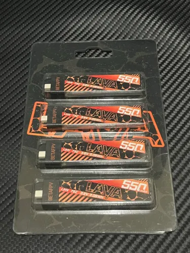 Bateria betafpv 1s lava 550mah