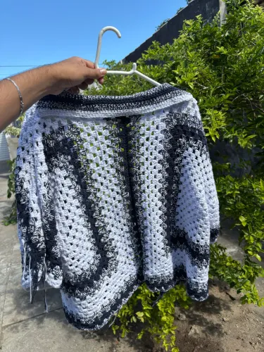Kimono/Cardigan Croche