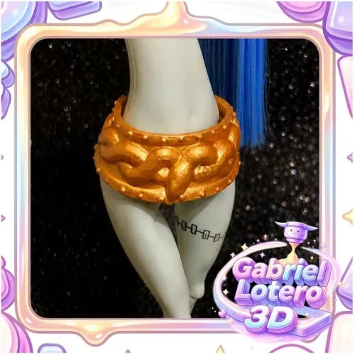 Cinto para a boneca Monster High Nefera de Nile Básica - impressão 3D