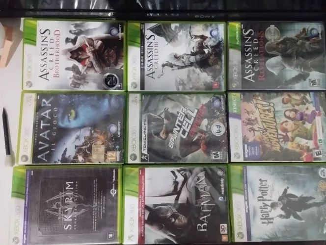 Lote Jogos Xbox 360 Originais - LEIA A DESCRIÇÃO!!!!!