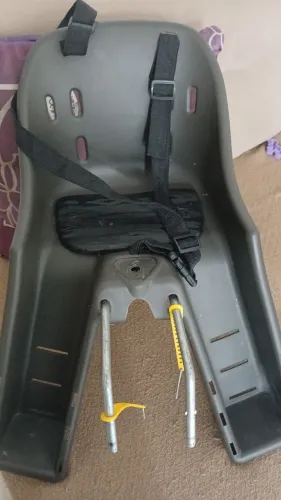 Cadeirinha infantil para bicicleta de frente