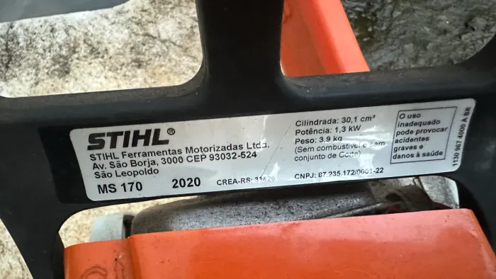 Motosserra sthil MS 170