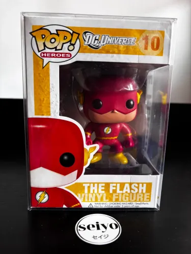 Funko Pop The Flash 10 Yellow Box Raro