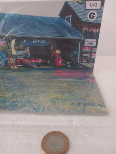 Diorama Posto de Gasolina