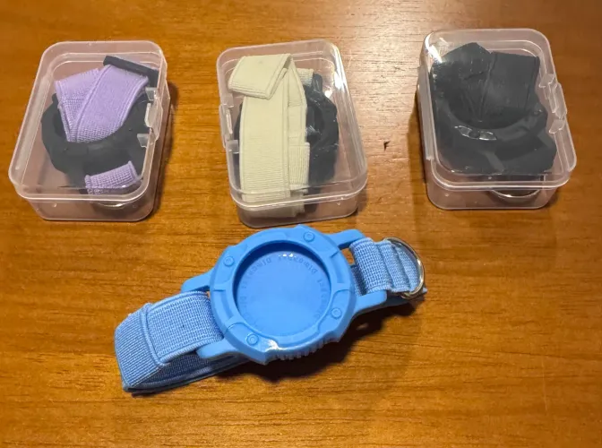 Coleiras pet com suporte para AirTag 