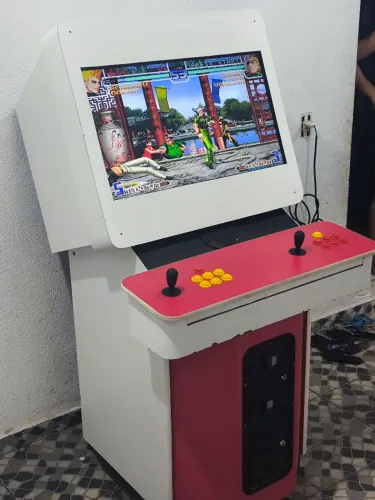 Fliperama MVS com 2 cartuchos + Pandora Box todos os clássicos do arcade 