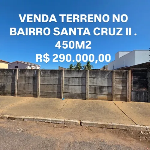 Terreno para venda com 450 metros quadrados no bairro Santa Cruz 2 - Cuiabá - MT