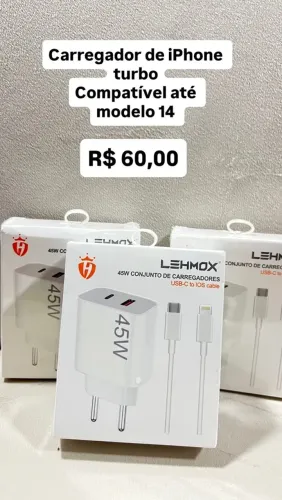 Carregadores de iPhone