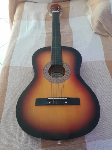 Violão Waldman cordas de aço e nylon super conaervado