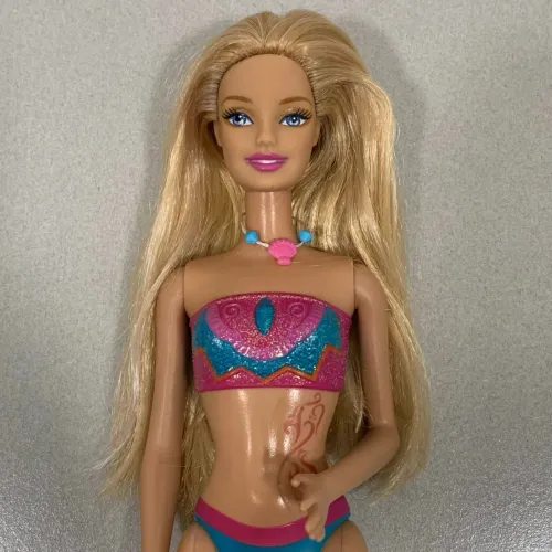 boneca barbie vida de sereia filme articulada merliah mattel