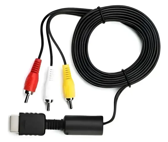 Cabo Av Audio Video Rca Playstation Ps3 Ps2 Ps1