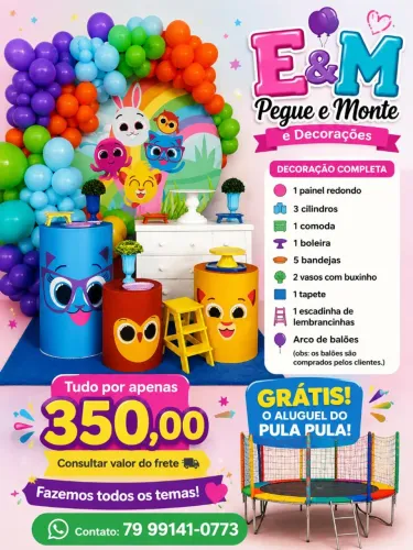 Pegue e monte e Decorações