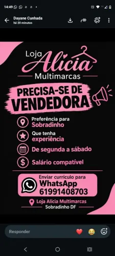 Vaga de emprego