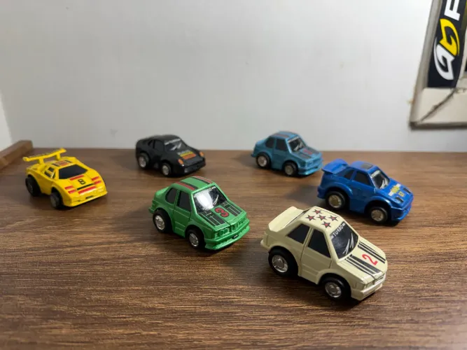 Coleção de miniatura super esportivos anos 90