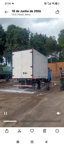 608D MB baú freio a ar 