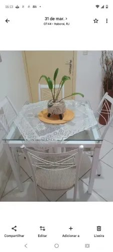 Mesa 4 cadeiras