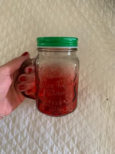 Caneca de vidro NOVA, nunca usada