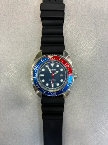 Relógio Orient Solartech - energia solar 