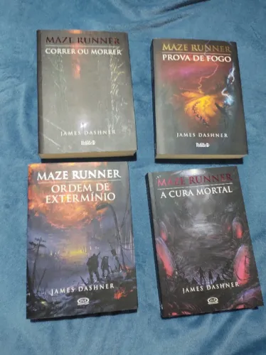 4 Livros Maze Runner