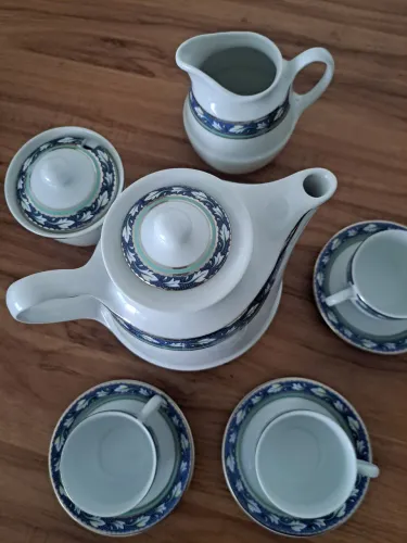 Aparelho de café Porcelana Schmidt - Antiguidade