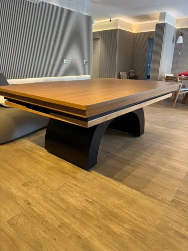 Mesa de sinuca e jantar eclipse 