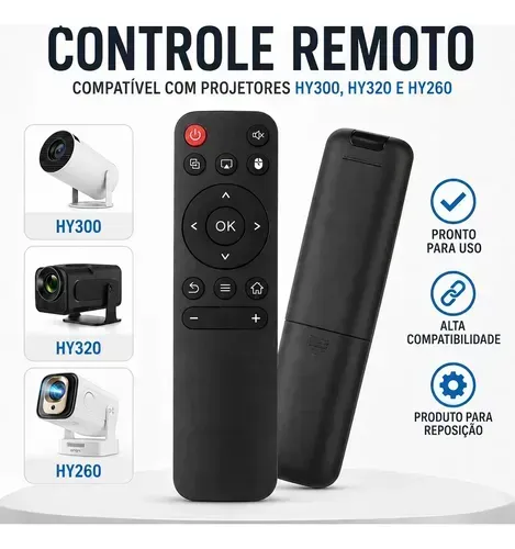Controle Remoto para Projetor