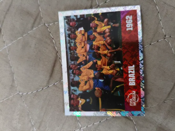 Figurinha da copa seleção brasileira 