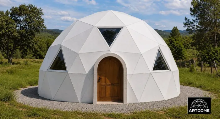 Domo 6m, Hotel, Airbnb, Hospedagem.