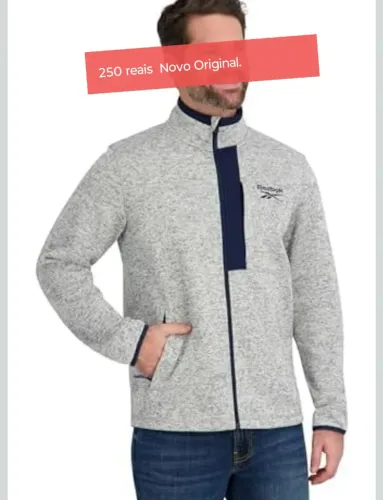Jaqueta Reebok Original G Tenho Nota Fiscal para autenticidade Originalidade.