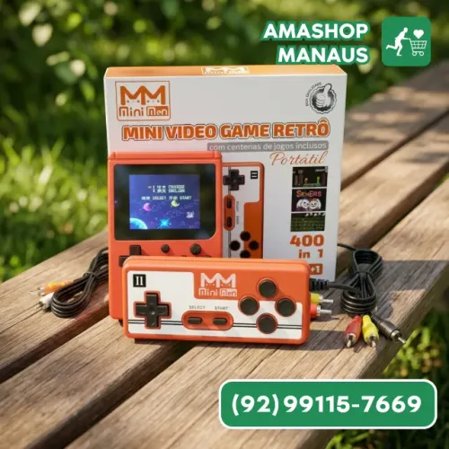Mini Game Portatil com 400 Jogos