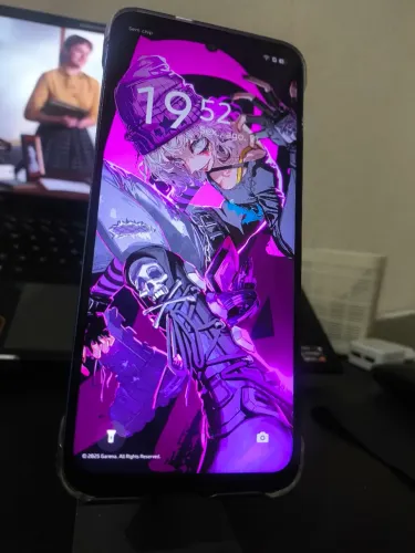 Infinix HOT 60i, em ótimo estado de conservação, com menos de 1 ano de uso.