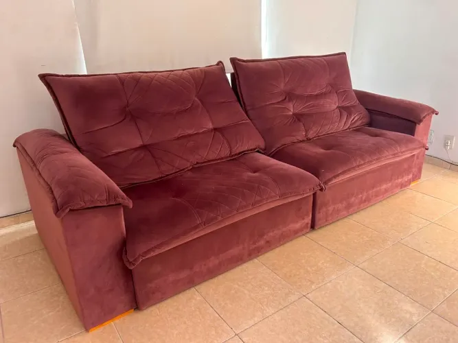 Sofá Retrátil 6 lugares
