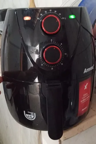 Fritadeira elétrica Airfryer amvox 4,5 litros