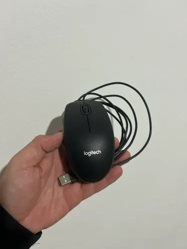Mouse com fio, USB logitech