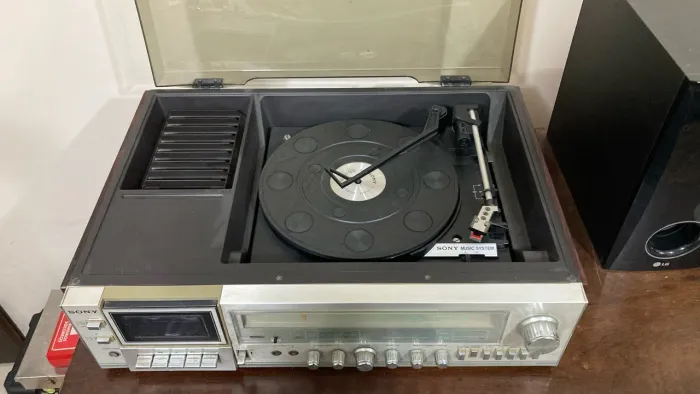 Rádio Toca Discos Sony