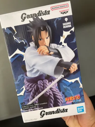 Sasuke grandista caixa completo -Naruto Action figure