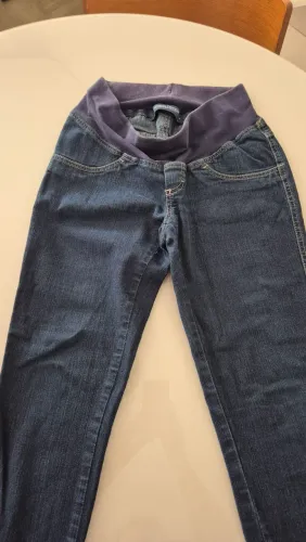 Calça Jeans Gestante