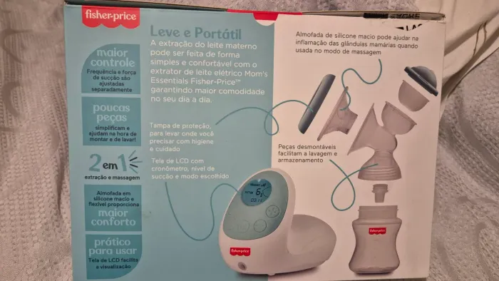 Bomba elétrica Fischer Price mom's essentials usada